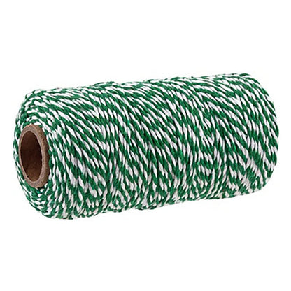 2mm de espessura açougueiros corda, feita de algodão, torção, para carne, salsicha, salsicha, corda, para churrasco, a 100 metros