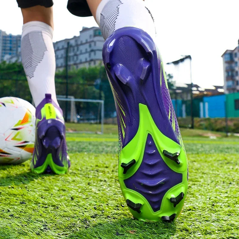 New Men Professional Football Field Boots Training Outdoor Non-SlipSoccer Shoes Drop Shipping Grass Hot-selling Child's Cleats