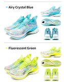 ONEMIX Trail Racing Running Shoes Cushion Breathable Mesh Stable Wearable Outdoor Carbon Plate Marathon Sport Training Sneakers