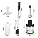 4 in 1 Electric Blender, 304 Stainless Steel Material, Suitable for Kitchen Food, Baby Food.