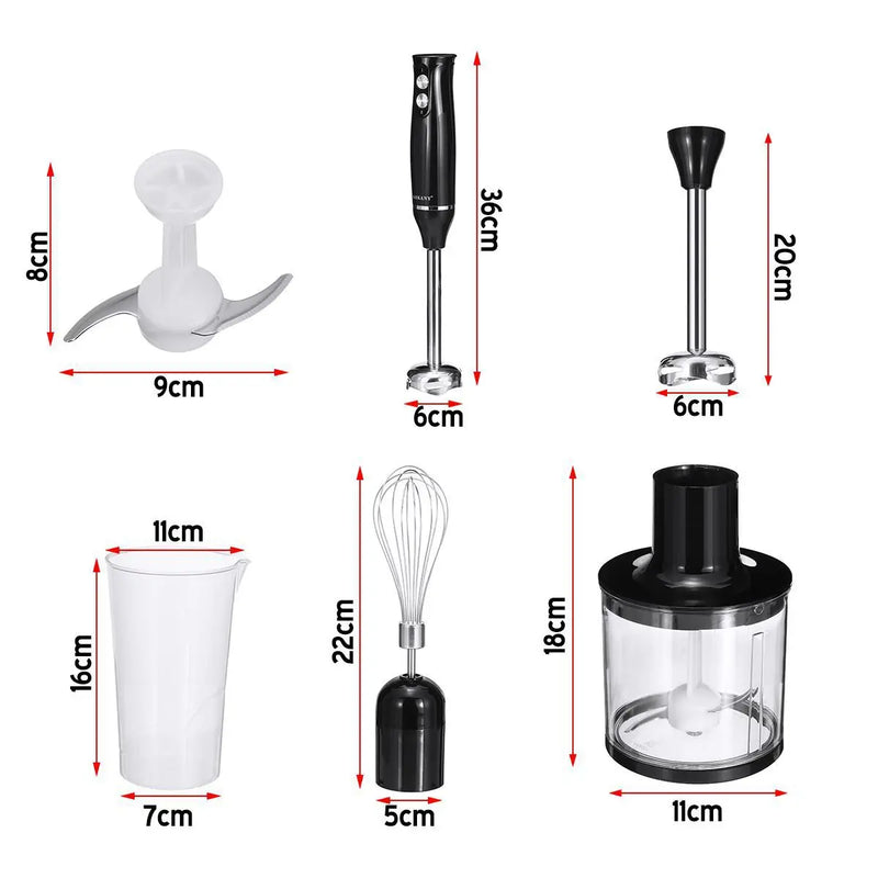 4 in 1 Electric Blender, 304 Stainless Steel Material, Suitable for Kitchen Food, Baby Food.