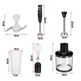 4-in-1 Electric Blender, 304 Stainless Steel Material, Suitable for Kitchen Food, Baby Food.
