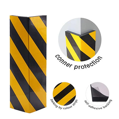 4PCS Garage Wall Protector Foam Edge Corner Bumper Wall Corner Guard Cars Anti-collision Sticker Garage Columns Anti Scratch