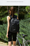 Unisex Foldable Expandable Nylon Backpack Lightweight Casual Large Capacity Multifunctional Outdoor Sports Travel Bag
