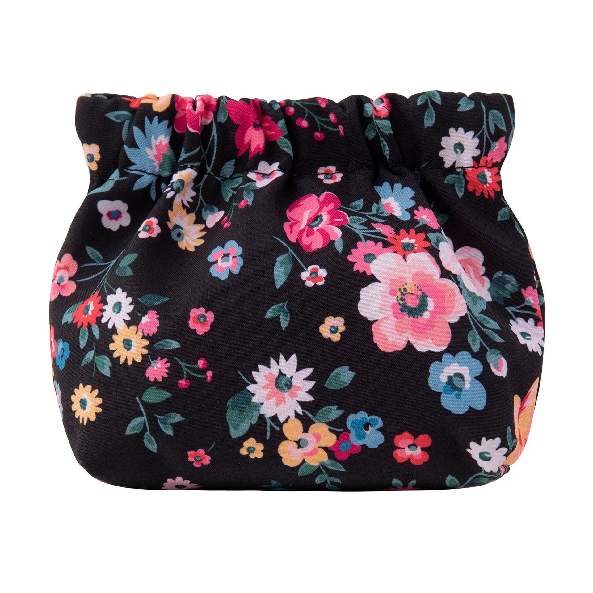 Ins Cosmetics Coin Wire Holder Pouch Bag Portable Earphone Cards Lipsticks Storage Bag Auto Close Organizer Travel Jewelry Bag