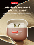 Original Lenovo LE230 New Bluetooth Earphones Wireless Headset TWS Touch Control Earbuds Hifi Headphone Waterproof Mic Earbuds