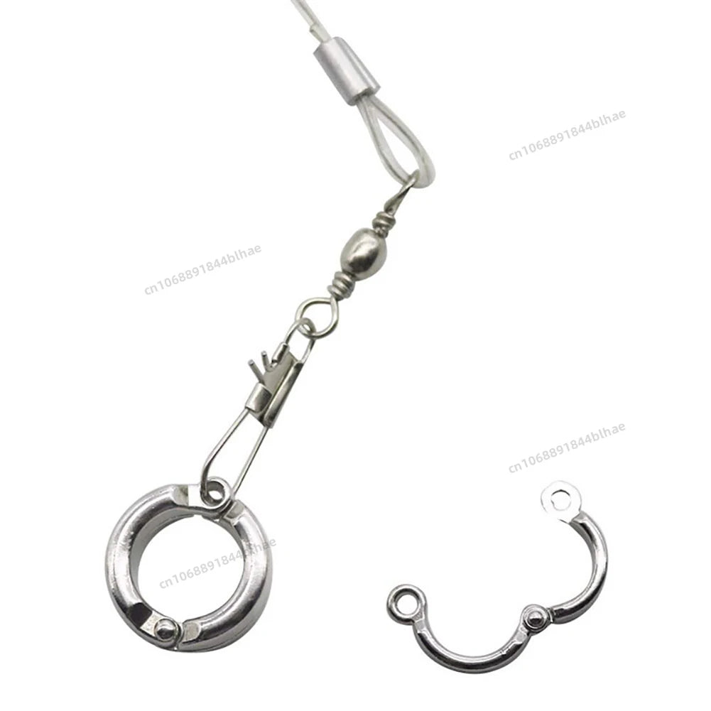 Bird foot Chain Parrot Anti-flying Traction Rope Bird Feet Bracelet Alloy Foot Ring Pet Bird Flying Travel Training Leash