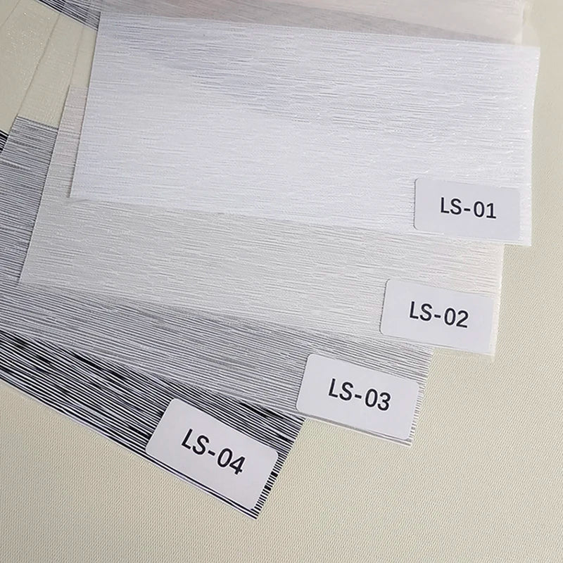 Custom Made Motorized Window Blinds Blackout Zebra Blinds Shades Dual Stripe Shades Day and Night Roller Blinds for Windows