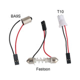 1pcs Festoon LED C5W COB Bulb 31mm 36mm 39mm 41/42mm T10 W5W Auto Dome License Plate Light Luggage Trunk Lamp Clearance Lights