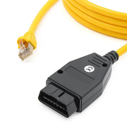 Cable de interfaz ENET Elite, cable Ethernet ESYS para codificación ENET ICOM, serie F, cable de datos para automóviles BMW F, Autool 
