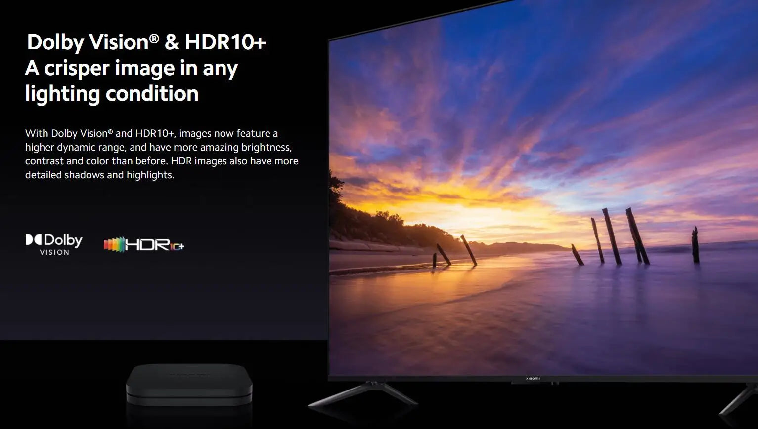 Xiaomi TV Box S 2nd Gen, Google TV smart tv Box, 4K Ultra-HD Quad-core Processor Dolby Vision HDR10+ Google Assistant,BT 5.2