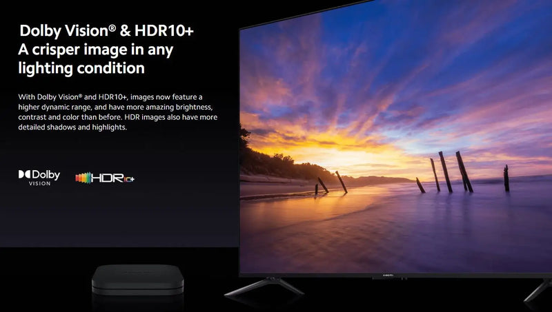 Xiaomi TV Box S 2nd Gen, Google TV smart tv Box, 4K Ultra-HD Quad-core Processor Dolby Vision HDR10+ Google Assistant,BT 5.2