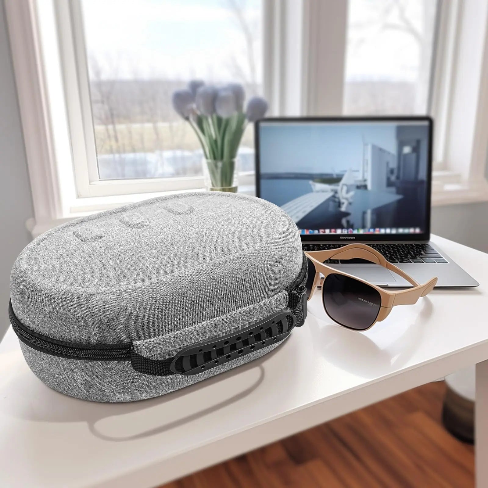 Estuche rígido de transporte compatible con Oculus/Meta Quest 3, ideal para viajes. Accesorios de protección portátiles para Oculus Quest 3.