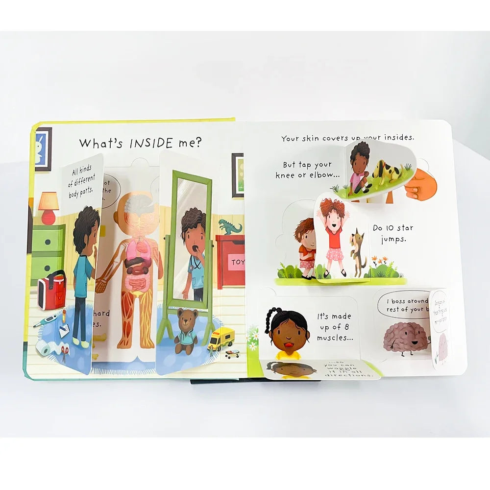 Kids Scientific Knowledge Learning Picture Books Usborne English Daily Knowledge Reading Book Early Educational Montessori
