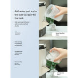 USB Portable Air Conditioner Fan Mini 3 Gears Home Desktop Cooling Fan LED Night Lamp Air Cooler for Room Office Camping 선풍기
