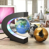 Magnetic Floating Levitation Globe LED World Map Electronic Anti-Gravity Lamp Novelty Ball Light Home Decor Lamps Birthday Gifts