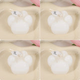 1pc/4pc Cat Paw Design Scented Candle ,For Birthday, Valentine's Day, Diy Home Decoration, party decoration, wedding souvenirs
