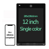 LCD Escrita Tablet para Crianças, Graffiti Sketchpad Brinquedos, Handwriting Blackboard, Magic Drawing Board, Presente, 10 ", 12"