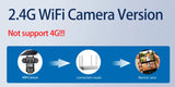 12MP 6K 3 Lens 3 Screen 4G Outdoor Solar Camera Wireless WiFi IP Cameras PIR Auto Tracking Solar Security CCTV Surveillance Cam