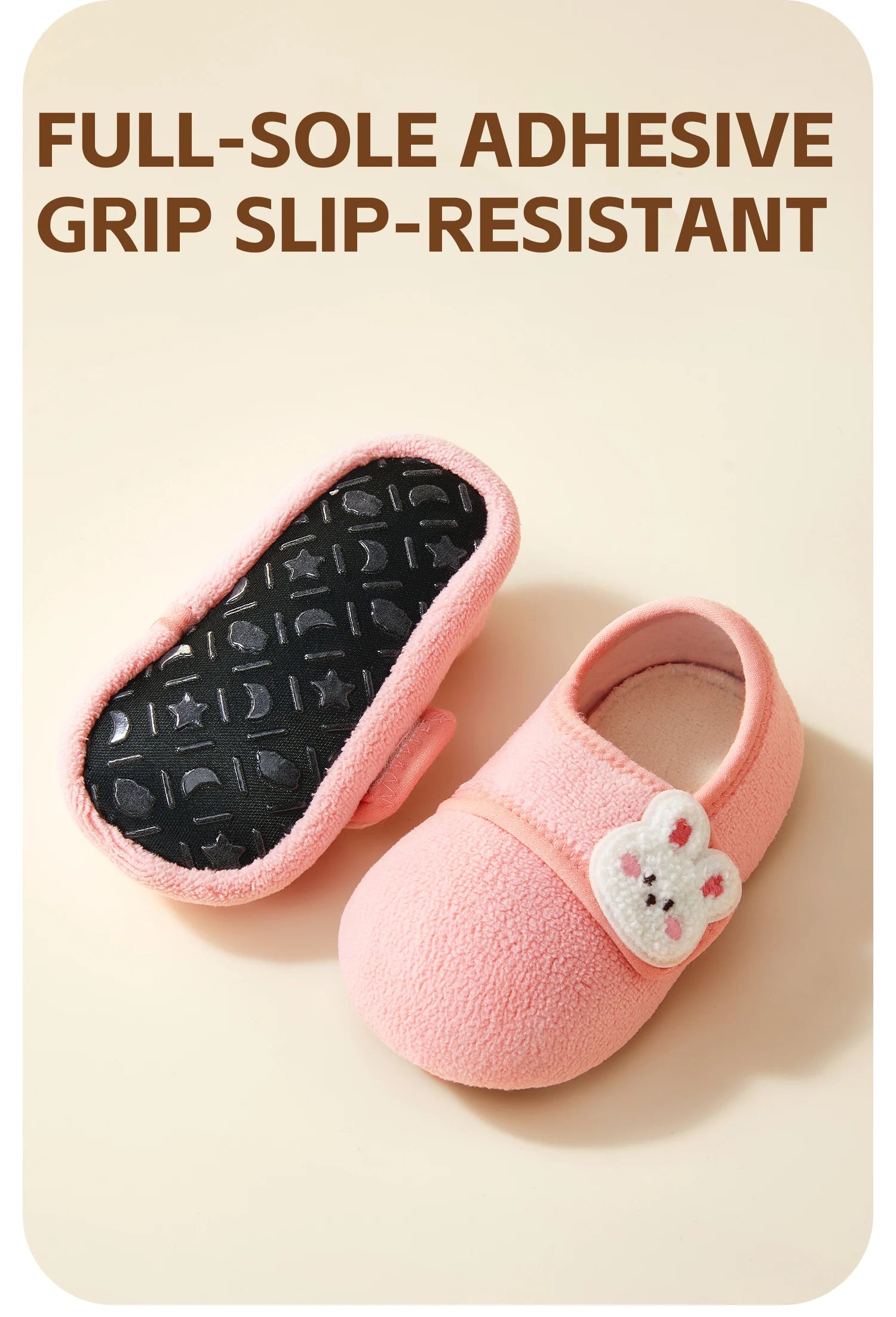 AIBEDILA Toddler Walking Shoes Warm Soft Baby Booties Infant Boys Girls Non-slip Floor Socks Baby Velcro Shoes Winter 0-4T