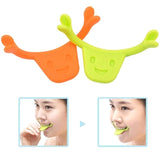 New Smile Corrector Silicone Anti Wrinkle Tool Thin Face Oral Exercise Maker Lip Trainer Big Mouth Toy For Cheek Jaw New