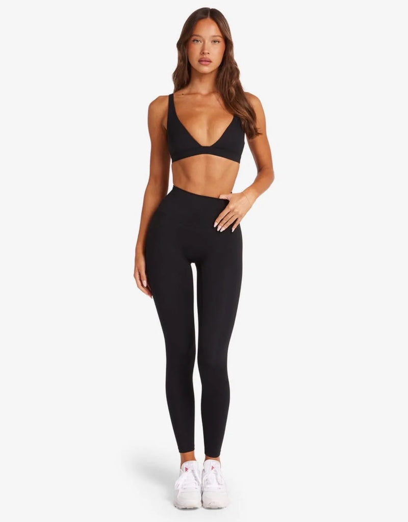 CSB Fitness High-Waist Yoga Pants - Freedom Series - Stretchy Tight High-Waisted Tush-Up Shark Pants