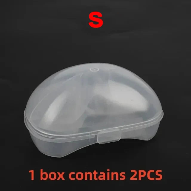 Protectores de pezón de silicona para lactancia materna, protector de lactancia suave, 2 unidades 