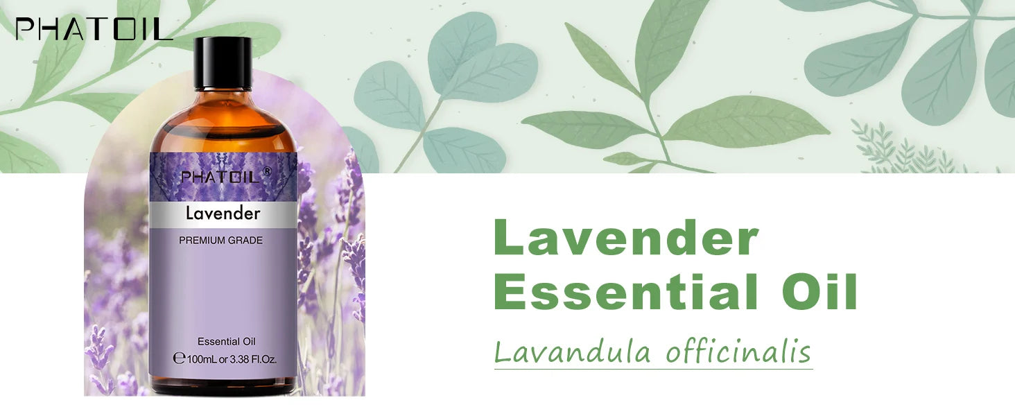 PHATOIL 1PCS Aromatherapy Essential Oil For Diffuser 10ML/30ML/100ML Lavender Peppermint Vanilla Eucalyptus Jasmine Aroma Oils