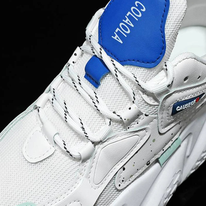 2025 Fashion and Comfortable Mesh Breathable outdoors Shoes man Summer Men's Casual Shoes men Thick Bottom Sneakers