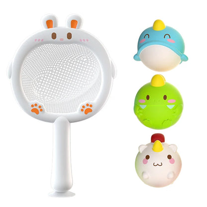 LED Light Up Brinquedos para crianças Brinquedo de banho de animais fofos Flutuador de borracha macia Pato luminoso de indução para natação Presentes engraçados