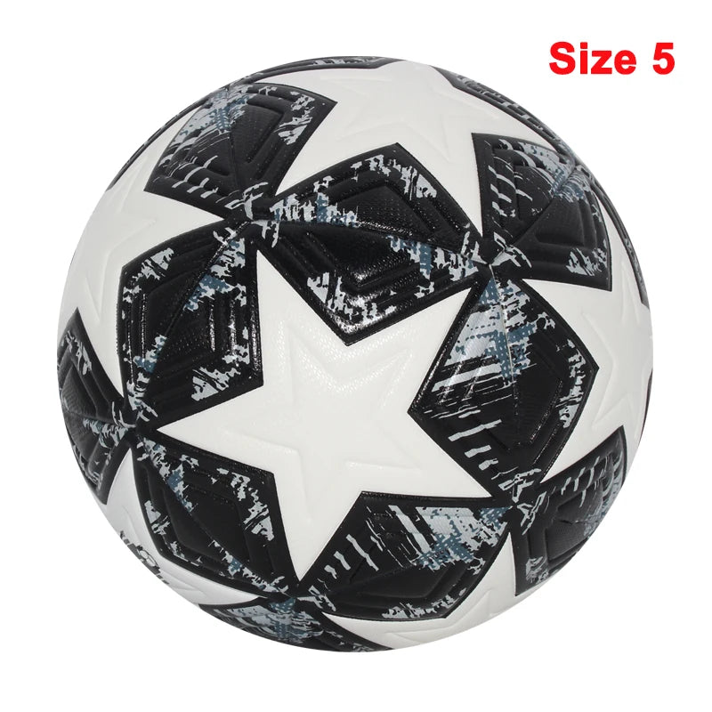 Standard Soccer Ball Professional Outdoor Sports Match Balls Training Seamless Football High Quality PU Material Size 5 Size 4