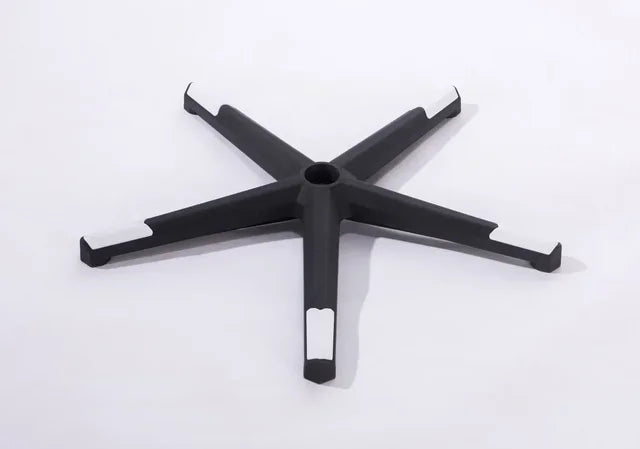 Base giratoria de nailon resistente para silla, base de cinco estrellas con ruedas, repuestos para sillas gaming de oficina, accesorios para muebles de hogar 