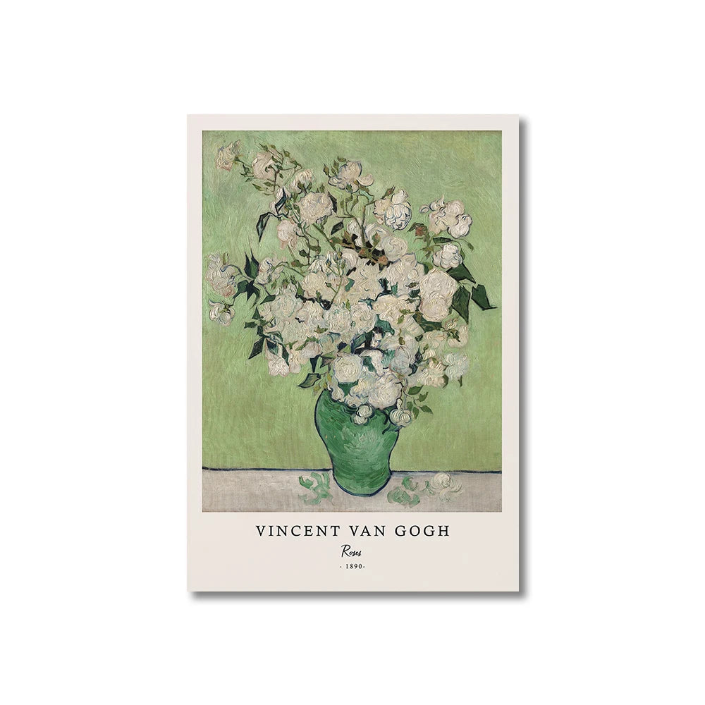 Vincent Van Gogh Writings Canvas Prints Painting Posters Great Work The Starry Night Poster Wall Art Living Room Bedroom Decor