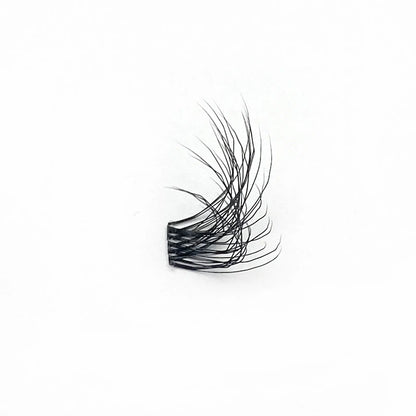 5D DIY Cluster Invisible band Lashes Segmented Bundle Thick Eyelashes Extension Russian Volume Individual False Lashes Cilios