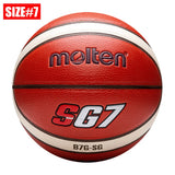 2025 Molten Basketball Official Size 7/6/5 PU Material Indoor Outdoor Men Ball Training Match Game Team Original Baloncesto