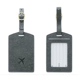 Fashionable new PU luggage tag, boarding pass for overseas travel, luggage tag, anti-loss name card, luggage tag