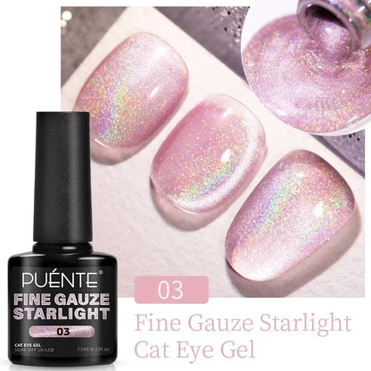 7.5ML Super Shiny Ruby Red Cat Magnetic Gel Nail Polish Wine Red Cat Eye Gel Soak Off Semi-Permanent Nail Varnish For Manicure