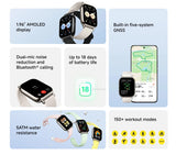 Global Version Xiaomi Redmi Watch 5 Lite 1.96'' AMOLED display 18-Day Battery life Built-in GNSS 5ATM Bluetooth® calling