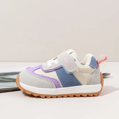 Spring and Autumn Children Casual Sports Shoes High Quality Anti Slip Walking Shoes for Girl Boy Cute Baby Prewalker Shoes BM16