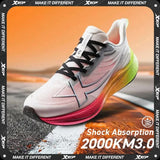 Xtep 2000km 3.0 Running Shoes For Men 2025 Spring Sneakers Cushioning Training Jogging Wear-Resistant Lightweight 875119110032