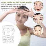 1 set Reusable Face Wrinkle Remover Tapes Silicone Anti-wrinkle Face Forehead Cheek Chin Sticker Anti-aging Skin Care Mask