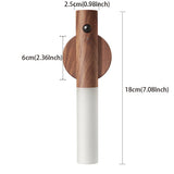 1/2/3pcs Intelligent Human Body Sensing LED Night Light Creative Desk Lamp Corridor Night Light Charging Wall Light
