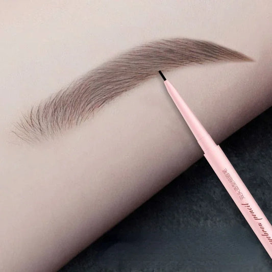 1Pc Ultra Fine Double-Ended Eyebrow Pencil Waterproof Sweat-proof Long Lasting Professional Eye Makeup for Women Wholesale 1.5mm