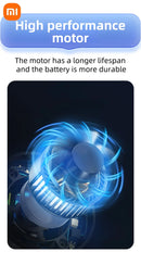 Xiaomi Handheld Portable Fan 100 Wind Speeds Adjustable Usb Charging Mini Outdoor Portable Turbo Long-lasting High Speed Fan