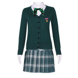 New Anime Kids Girl Roleplay Cosplay Costumes Zoey Full Costume Set for K-pop Halloween Carnival Party Suits Clothes Outfit