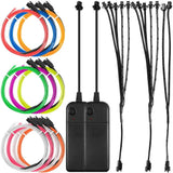 10/5/3/2/1M Glow EL Wire Neon Cable Christmas Dance Party DIY Costumes USB Switch Light Battery Voice control Lamp LED Mask Ball