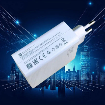 Original  Xiaomi 120W Turbo Fast Charger With EU/US Adapter And USB Type C Cable