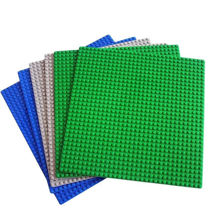 Placa base de 32 x 32, 16 x 32, 16 x 16 puntos, bloques de construcción, placa base de plástico para bricolaje, accesorios de ladrillo clásicos, juguete para niños