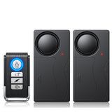 Extractme 108dB Anti-Theft Alarm Wireless Vibration Alarm with Remote Control Door and Window Alarm Car Alarm Security System