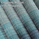 4pcs/set PVC Placemats Heat Insulation Dining Table Mat Waterproof Oil Proof Placemat Table Kitchen Home Party Hotel Accessories